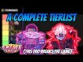 The BEST Anime Saga Released Tierlist For New Players
