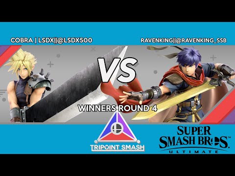 - Winners Round 4 - COBRA | LSDX||@LSDX500 (Cloud) Vs. Ravenking||@Ravenking_ssb (Ike)