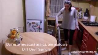 FUN Parenting si Dirt Devil Samurai in actiune