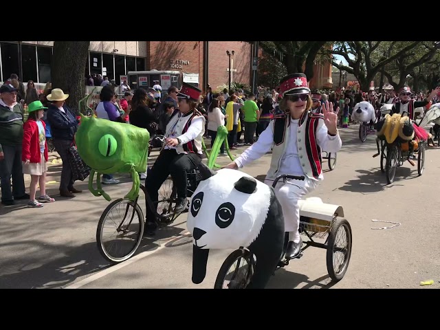 The Bearded Oysters with the Kolossos Bike Zoo