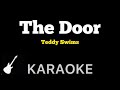 Teddy Swims - The Door | Karaoke Guitar Instrumental