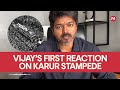 Don T Blame My Cadres Take Action Against Me TVK Chief Vijay Breaks Silence On Tragedy