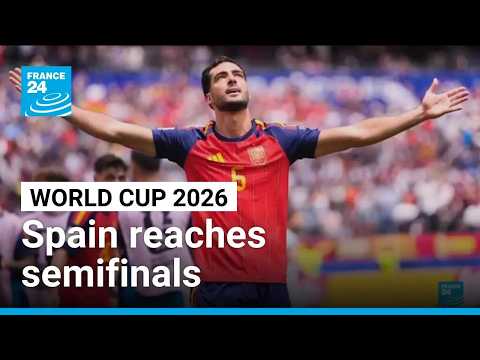 Spain into World Cup semi-final with France after late strike against Belgium