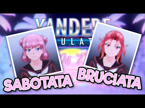 ✨La PARTITA PERFETTA (parte 1) KAGUYA e MOEKO |  Yandere Simulator 1980s Mode