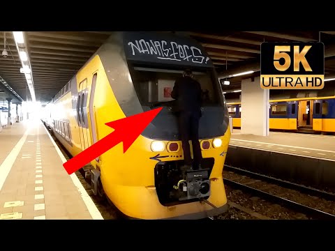 [5K] Cabinefilm dankzij babydoekjes. Wacht, WAT? Den Haag - Haarlem CABVIEW HOLLAND VIRM 18jul 2021