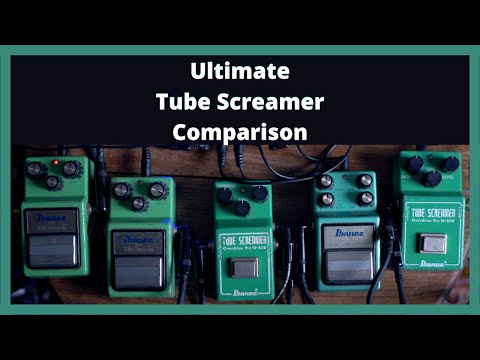 ULTIMATE VINTAGE TUBE SCREAMER COMPARISON!