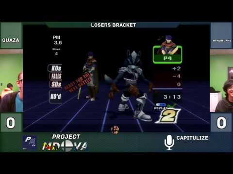 Project M @ Xanadu 11/2/16 Losers Semis - Quaza (Ike) vs Hyperflame (Wolf)
