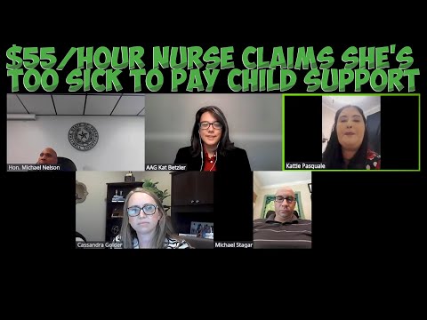$55/hr Nurse Mom QUITS Work… Just to Dodge Child Support