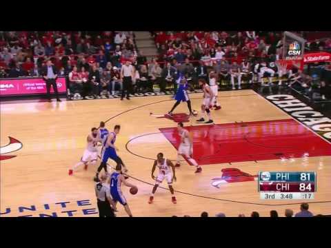 Dario Saric vs Chicago Bulls 29.01.2017 (6Pts)