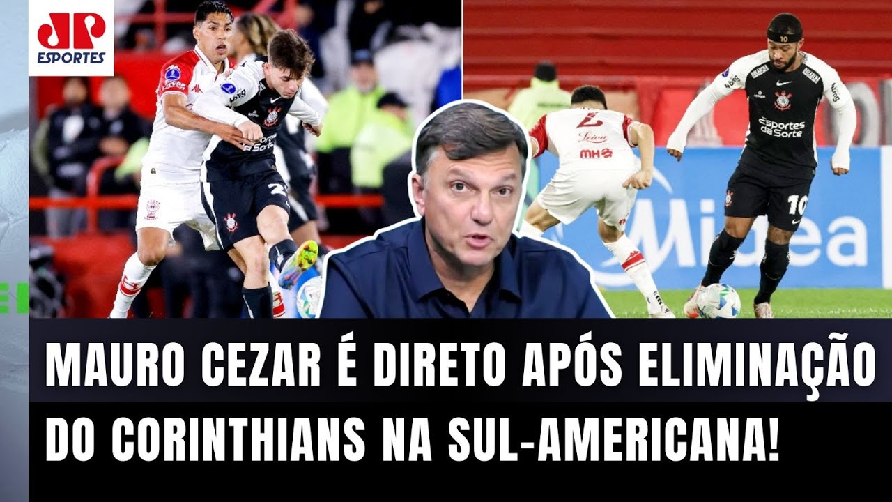 "EU ACHO MUITO CURIOSO como o..." Mauro Cezar É DIRETO sobre Corinthians ELIMINADO da Sul-Americana!