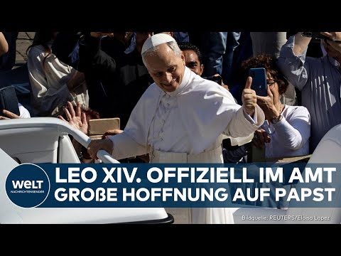 VATIKAN: Amtseinführung von Papst Leo XIV. - große Hoffnung auf Pontifex!