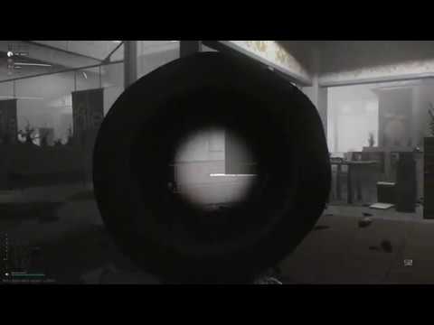 Anthony's hunter headshot snipe against enemy Killa helmet PMC