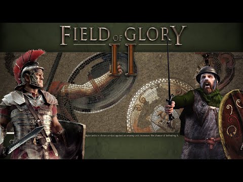 Let's fight (german) Field of Glory II - Römer vs Gallier - Teil 1 - Aufstellung und die ersten Züge
