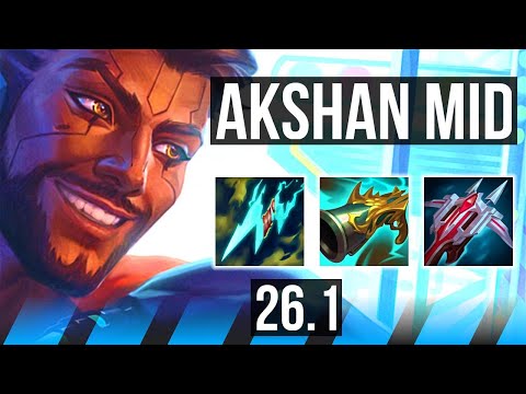 AKSHAN vs SYLAS (MID) | 45K damage, Good KDA: 20/2/2 | EUNE Master | 26.1