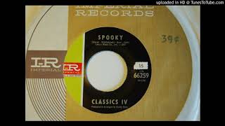 Blue Eyed Soul: Classics IV "Spooky" 45 Imperial 66259 1967