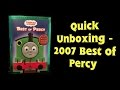 Quick Unboxing 2007 Best Of Percy