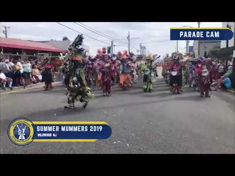 QCSB "California Here I Come" - 2019 Summer Mummers Parade