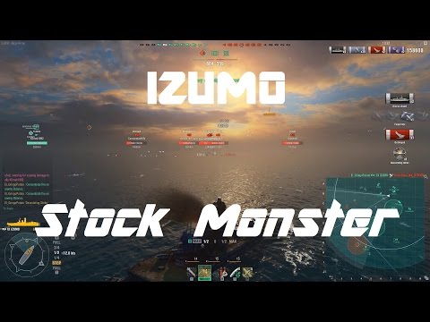 A Look At The Stock Izumo In 0.5.13.1 [196k damage]