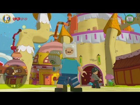 LEGO Dimensions - Adventure Time World - Open World Free Roam Gameplay