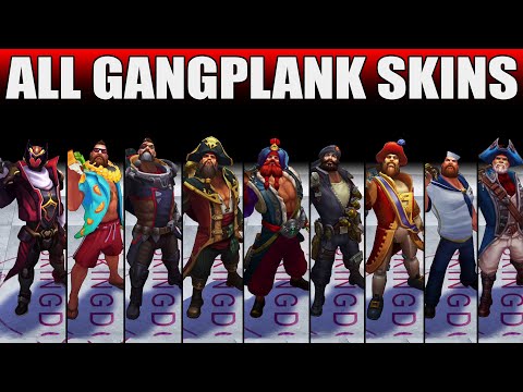 All Gangplank Skins 2020