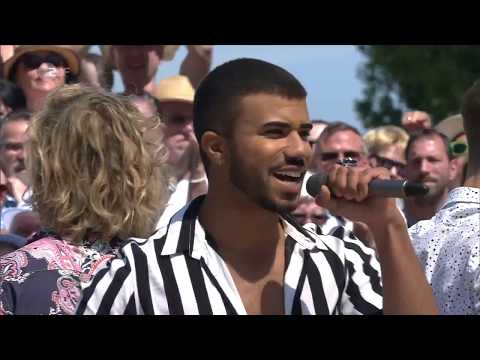 Dominique Bircan Baltas feat. Feuerherz - Lange nicht genug (Live im ZDF-Fernsehgarten 11.06.2017)