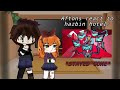 Aftons React To Stayed Gone FNAF Hazbin Hotel