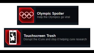 Plague Inc: Evolved - Olympic Spoiler & Touchscreen Trash (Achievement)