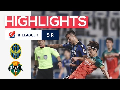 Incheon Utd 1-2 Gangwon (K-League 1 2020) (Highlights)