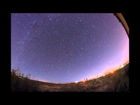 Night sky time lapse to Judgement Day's 'Evolution of Strings'
