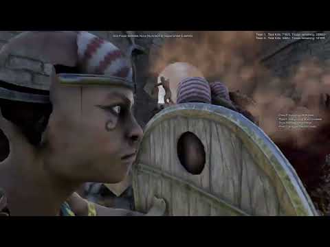 UEBS 2 |  Cleopatra and her army vs a strong medievel army. Egypt against medieval knights | UEBS2