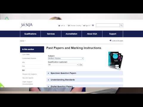 National 4 and 5 Modern Studies Study Skills