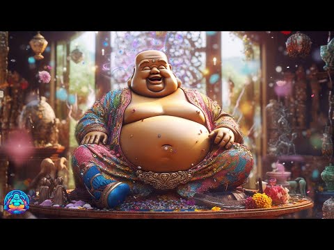 ☯️ 🧘🏼‍♀️ ＺＥＮ Meditation Music with Laughing Buddha | Feng Shui Sounds for Stress Relief and Healing