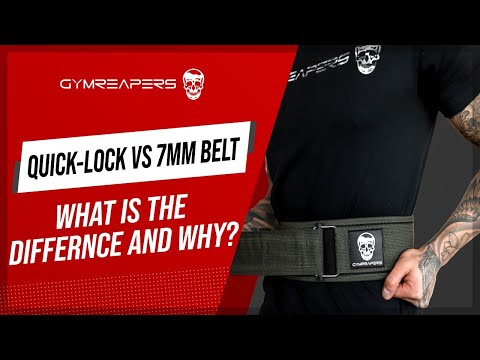 The Difference Between A Quick-Locking Belt vs. 7mm Weightlifting Belt | Roc Pilon
