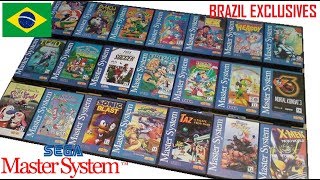 All 30 Brazilian Sega Master System Exclusives