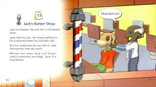 One story a day - Book 2 - Story 13: Jack's Barber shop