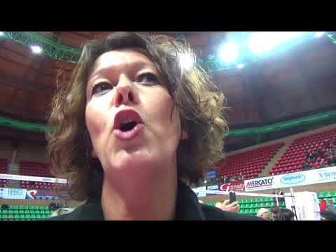 Cuneo-Mondovì 1-3: la gioia del presidente Alessandra Fissolo