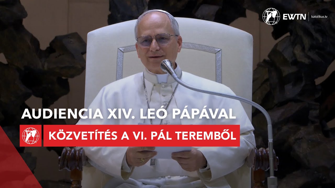 Audiencia - Közvetítés a Vatikánból 2026.01.28