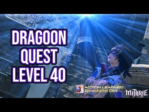 FFXIV 2.1 0187 Dragoon Quest Level 40