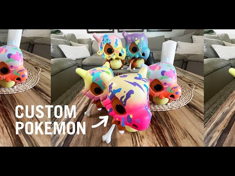 Painting Pokemon Toys