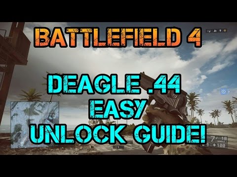 EASY DEAGLE .44 UNLOCK GUIDE! - Battlefield 4 Dragons Teeth DLC Assignment