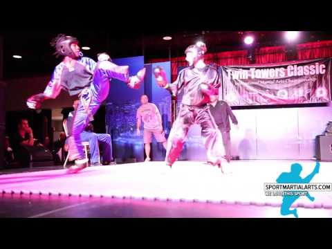 Morgan Plowden v Gina Thornton - Women's Overall Sparring - 2015 Twin Towers Classic