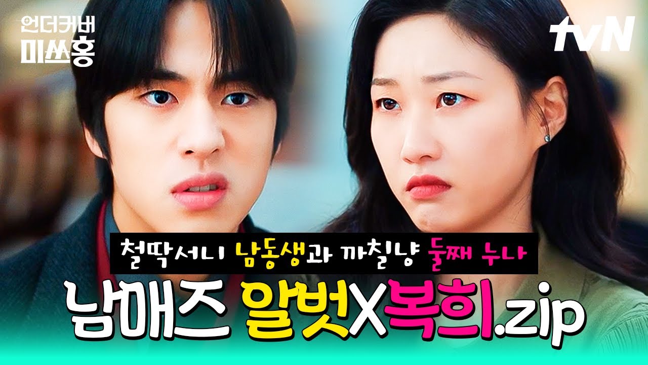 알 본 빠지세요🙏 T 복희누나와 F 알벗의 남매 텐션 모음.ZIP | #언더커버미쓰홍