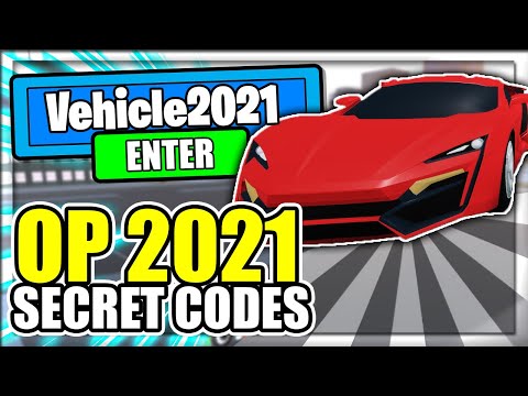 (2021) ALL *NEW* SECRET OP CODES! Vehicle Simulator Roblox