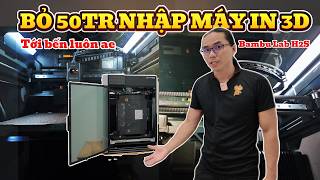 XE ÔM WORKSHOP "CHƠI LỚN" Bỏ 50Tr Nhập MÁY IN 3D Phục Vụ Khách Hàng ?!!!- Xe Ôm Workshop