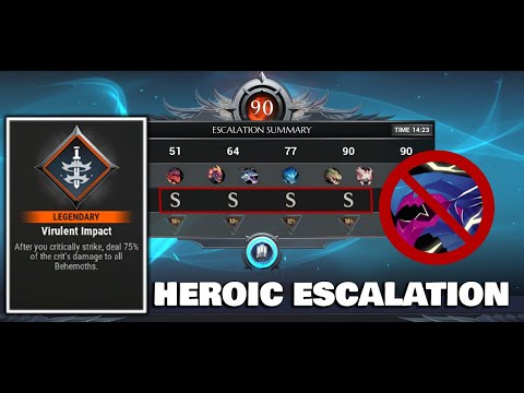 [Dauntless Heroic Escalation] VIRULENT IMPACT IS DEGENERATE
