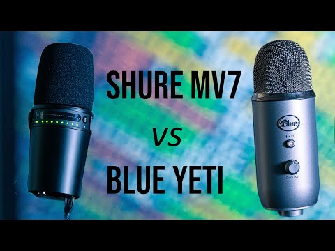 Shure MV7 vs Blue Yeti Sound Comparison