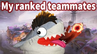 My Ranked Teammates