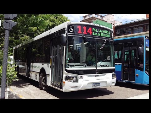 Linea 114 interno 818 0km! Bondi Mercedes Benz Italbus Tropea O500U (Octubre 2025)