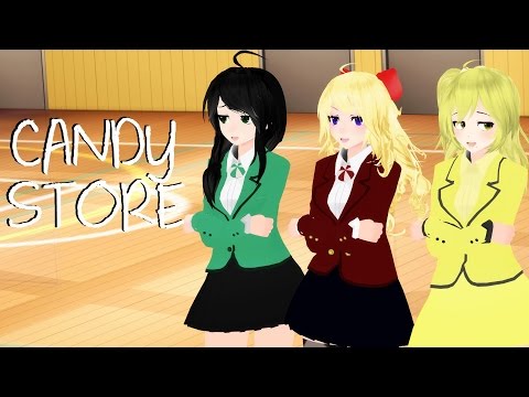 【MMD ll Heathers】Candy Store