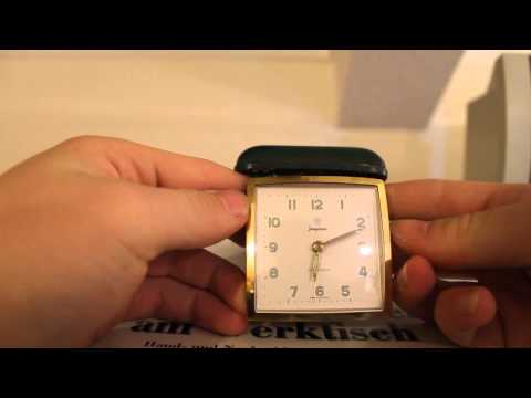 Junghans Wecker Reisewecker Mechanisch